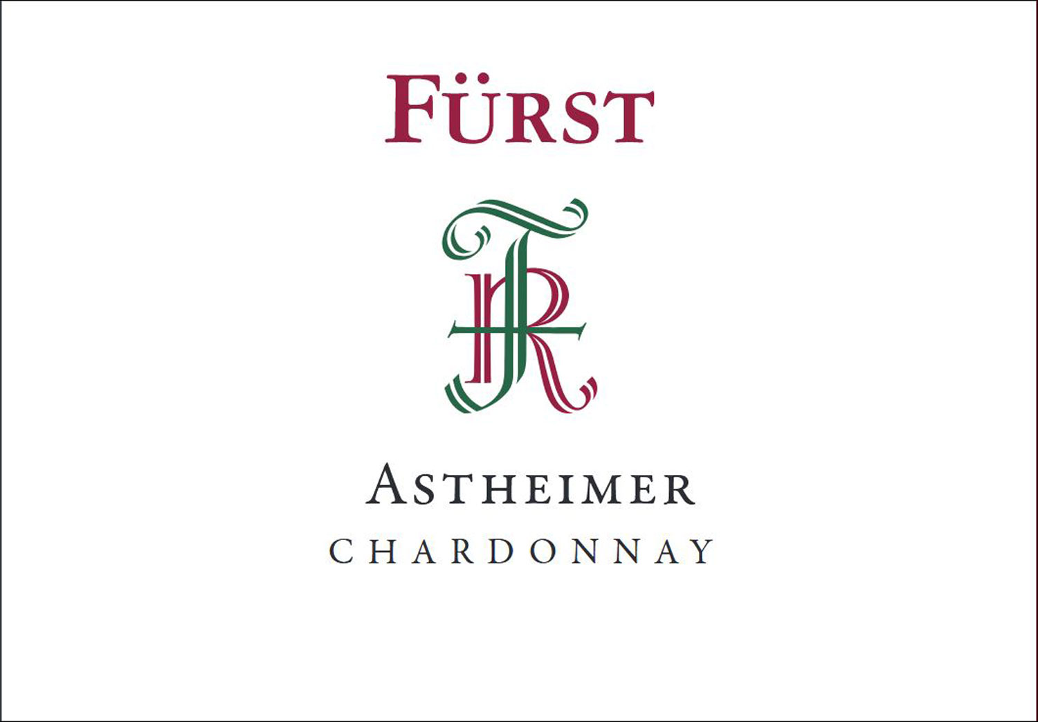 Astheimer Chardonnay : Becky Wasserman & Co.